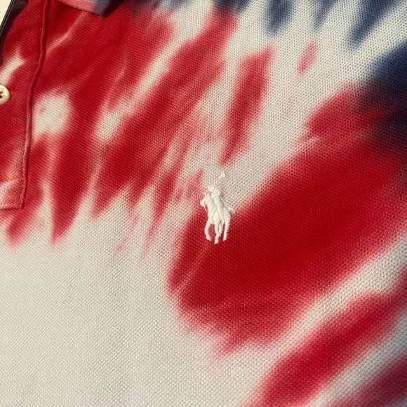 Polo Ralph Lauren Patriotic Tye Dye - Picture 3 of 4
